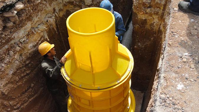 راهنمای تخصصی نصب منهول پلی‌اتیلن