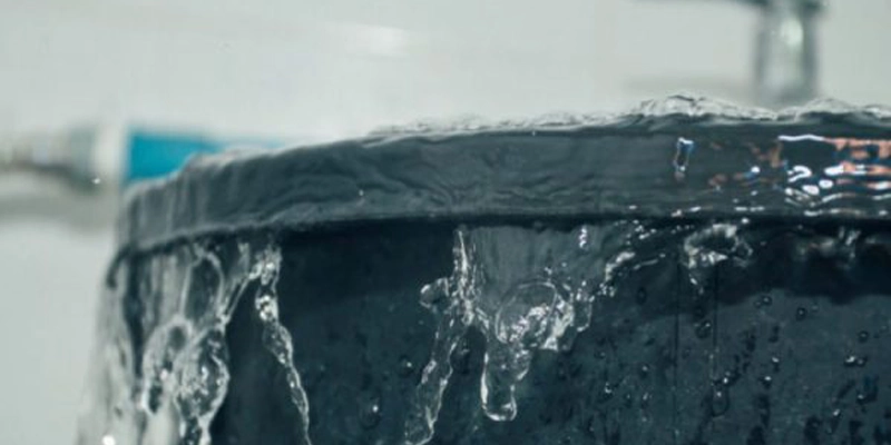 خرابی فلوتر و سرریز شدن آب