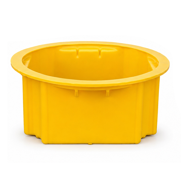 قطعه تحتانی پلی اتیلنی - ۱200 - H50 - 1 قطعه تحتانی منهول پلی اتیلنی قطر 1200 میلیمتر به ارتفاع 50 سانتیمتر
